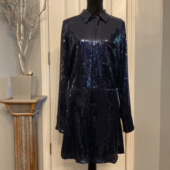 Free People Sophie Sequin Mini Dress - Picture 5 of 7